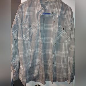 Carhartt Gray Checkered Shirt